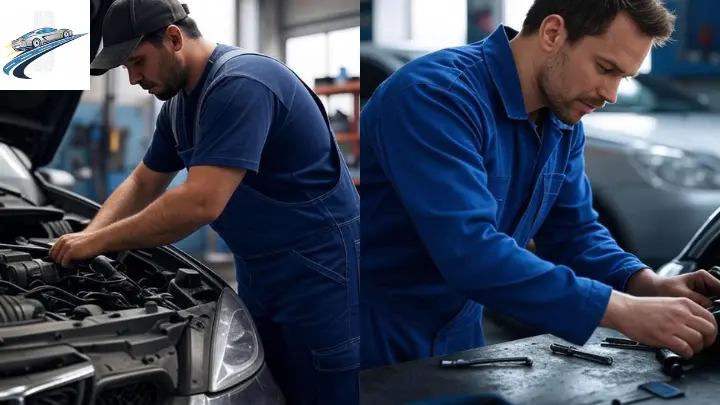 Levar o carro no mecânico: o que você precisa saber 3 Levar o carro no mecânico: Mecânico realizando a manutenção