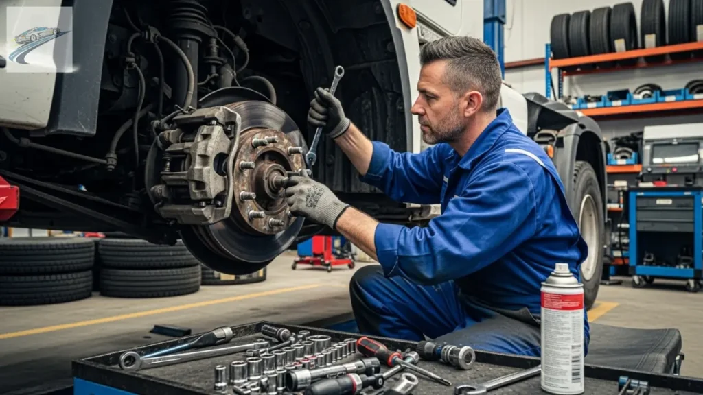 Porque o caminhão perde o freio