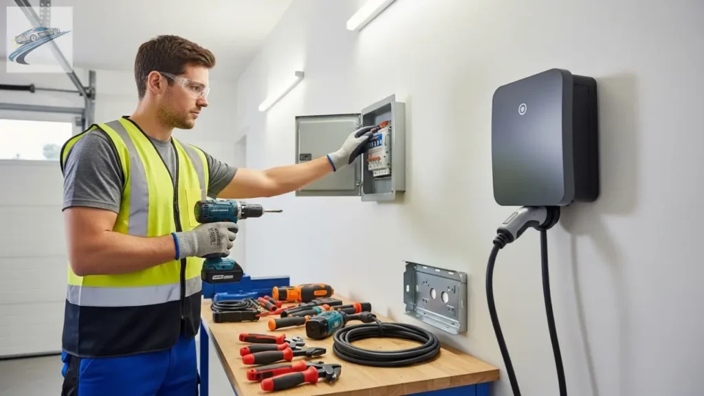 Omoda-Jaecoo e a nova onda dos eletrificados 8 Instalação segura de wallbox para carros eletrificados.