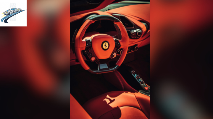 Interior de uma Ferrari